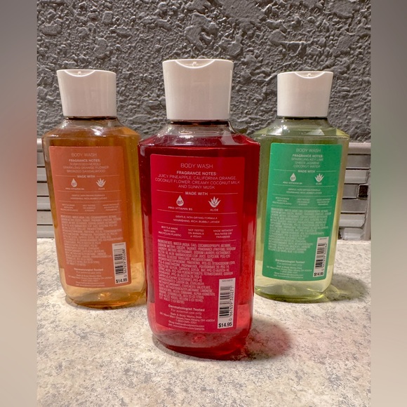 Bath and Body Works Body Wash Set of 3 - Picture 5 of 5